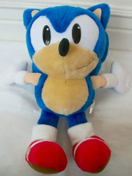 Fuzzy 1997 Japanese Sonic Plush