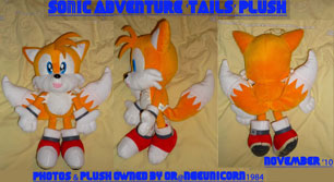 Sonic Adventure Tails Plush Photos