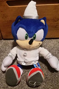 Chef Sonic Joypolis Poorly Plush