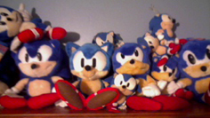 Early Japanese Sonic Doll Collection