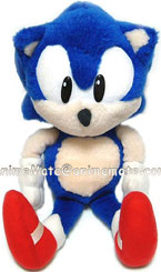Large Size Fuzzy Sonic Vintage Japan Doll