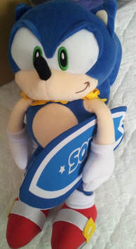 Surfing Sonic Plush Doll Joypolis