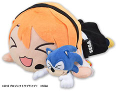 Love Live Rin Sonic Double Doll Plush