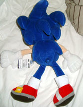 Special Prize Sonic Doll Back Photo
