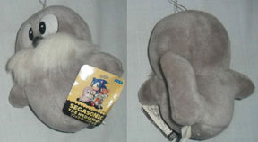 Walrus Plush Gray With Tag