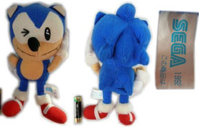 Winking Sonic Plush