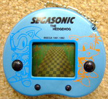 Sonic & Tails Theme Blue Checker LCD Game