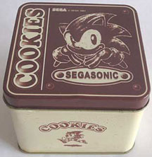 Brown Cookie Tin Classic Sonic