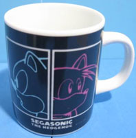 Sonic Character Line Art Mug