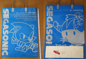 Big Blue Paper Bag Sonic & Eggman