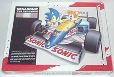 Race car themed old box