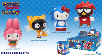Sanrio Hello Kitty Sonic Character Dress Up Figures