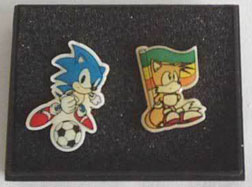 SONIC TAILS CULT TV  2 Button Badge 25mm 