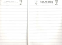 Lined Paper Sonic Notes Interior