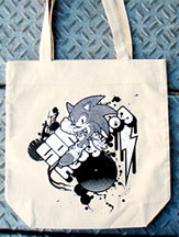 Splash Design Sonic Tote Bag