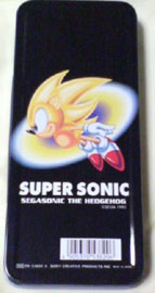 Super Sonic Vintage Pencil Tin Wide