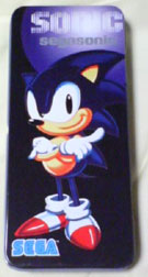 Sonic Front Wide Pencil Tin Japan