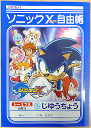 Sonic X Book Cover
