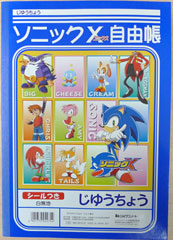 Sonic X Book Back