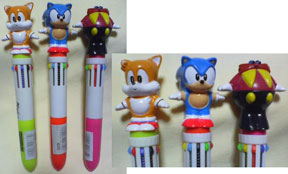 Multi-Pens with 3d figual top