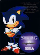 Sonic 3 Pencil Board Front