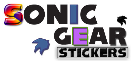 Sonic Japan Stickers Title Card