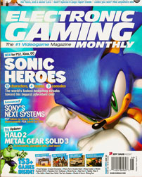 EGM August 2003 Sonic Heroes Issue