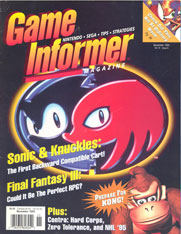 Game Informer Sonic & Knuckles Cover