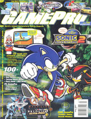 Game Pro Sonic Adventure 2 Cover