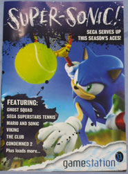 Game Station Magazine Sonic Tennis