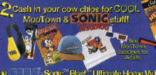 Moo Town Sonic Items Give-away