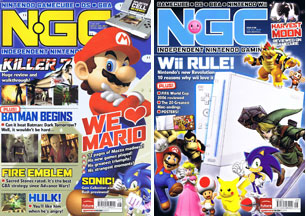 NGC Magazine Sonic Cover Features