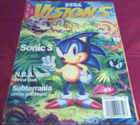 Sega Visions Sonic 3 Cover