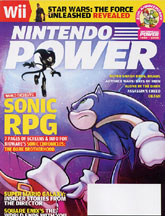 Nintendo Power Sonic RPG Cover Feature