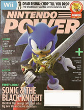 Sonic Black Knight Nintendo Power Cover