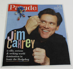 Jim Carrey Parade Magazine Cover