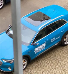 Audi Movie Fleet Car Blue