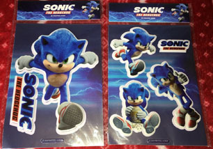 Sticker Pack Movie Sonic