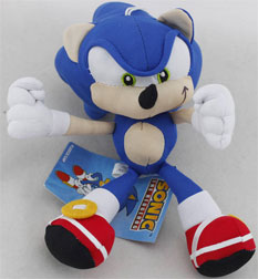 Messy Hands Suspicious Sonic Plush