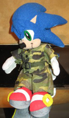 Military Mutation Sonic doll