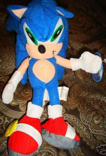 Horribly Ugly Sonic Doll