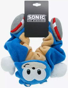 Sonic Plush Scrunchie Hair Band