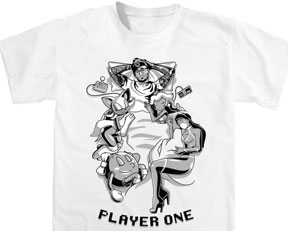 Chris Webby Player One Tee Parody