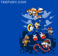 Mario Sonic Dressup Tee