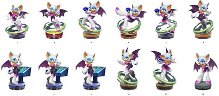 Rouge Voting Statue F4F