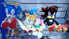 UK Toy Show Sonic Doll Variety