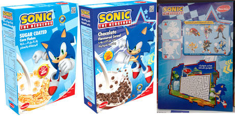SweeToon Sonic Cereals