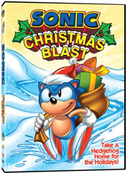 Sonic Christmas Blast DVD Box