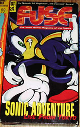 FUSE Magazine VHS Tape Sonic Adventure