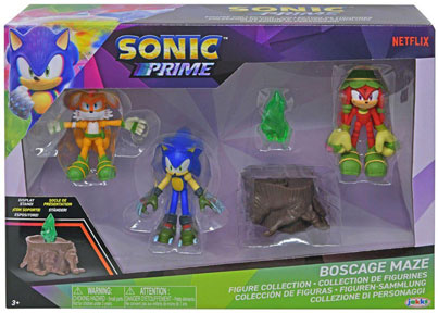 Boscage Maze Sonic Prime Figure 4 Pack Minis